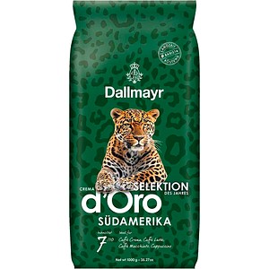 Dallmayr Kaffee Crema d'Oro Selektion des Jahres do Brasil 355000000, 1kg, ganze Bohnen im Beutel 4008167035503 Dallmayr 1000 Gramm