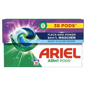 ARIEL COLOR+ Allin1 PODS Waschmittel Caps, 38 St.