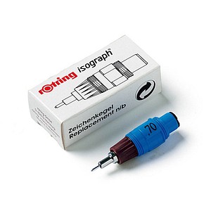 4006856751079 - rotring Esatz-Zeichenkegel für isograph 035 mm Farbcode gelb (S0218320)