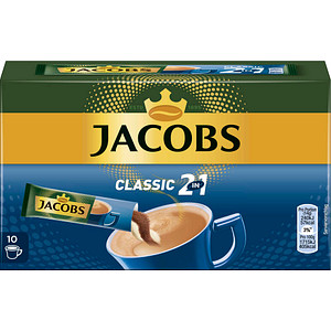 JACOBS 2in1 Instantkaffee, mild, 10 St.