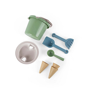 5701217048001 - Dantoy Thorbjorn Bucket set w Ice cream cones - Green 5701217048001 - Dantoy Thorbjorn Bucket set w Ice cream cones - Green
