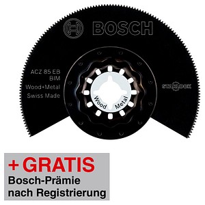 3165140492393 - Pro segmentsägeblatt holz und metall für multifunktionswerkzeuge starlock (acz 85 eb) - Bosch 3165140492393 - Pro segmentsägeblatt holz und metall für multifunktionswerkzeuge starlock (acz 85 eb) - Bosch
