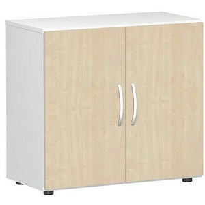 4038933486253 - Aktenschrank Flex S-382100-AW weiß ahorn 1 Fachboden 800 x 420 x 752 cm