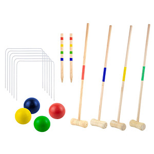 4064997406098 - Krocketspiel braun 4064997406098 Idena 4064997406098 - Krocketspiel braun 4064997406098 Idena