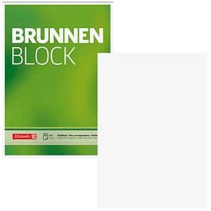 4003273042414 - Briefblöcke A4 blanko 1052726 ohne Rand 4003273042414 Brunnen