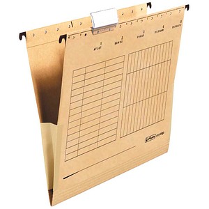 4008110314648 - herlitz Hängetaschen braun 25 St
