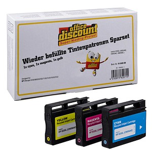 4250073817395 -  cyan magenta gelb Druckerpatronen kompatibel zu HP 933XL (CN054AE CN055AE CN056AE) 3er-Set