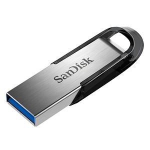 SanDisk USB-Stick Ultra Flair silber, schwarz 512 GB