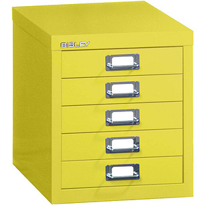5020073768121 - MultiDrawer? L125 Schubladenschrank gelb mit 5 Schubladen 279 x 380 x 325 cm 5020073768121 BISLEY 5020073768121 - MultiDrawer? L125 Schubladenschrank gelb mit 5 Schubladen 279 x 380 x 325 cm 5020073768121 BISLEY