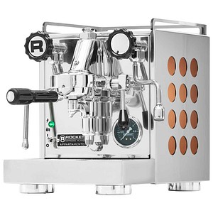 Rocket Appartamento Kompakte Siebtrger Espressomaschine chrom kupfer