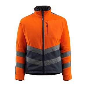 5711074346431 - MASCOT® unisex Warnjacke SHEFFIELD orange schwarzblau Größe M