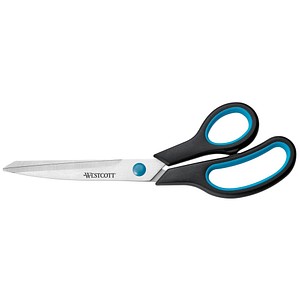 WESTCOTT Schere Easy Grip schwarz-blau 25,0 cm