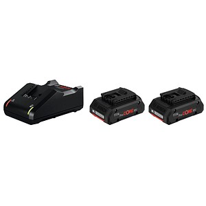 3165140970341 - 2x Werkzeugakku ProCORE Professional 1600A016GB Lithium-Ionen-Akku 4Ah 18Volt + Schnellladegerät GAL 18V-40 Professional 3165140