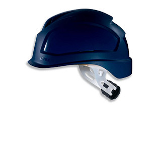 4031101573885 - Schutzhelm pheos e-s-wr blau ohne Lüftungen Drehradsystem - blau - Uvex