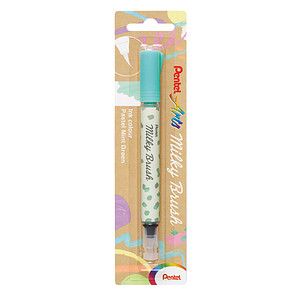 Pentel Milky Brush XGFH-PDX Brush-Pen grün, 1 St.