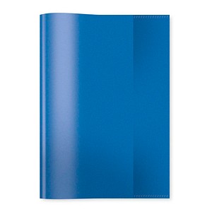 4008705074834 - Heftschoner 7483 A5 Folie transparent dunkelblau 4008705074834 Herma