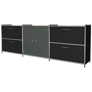 4044917430587 - Sideboard Lago 13732513 anthrazit glas 2360 x 380 x 780 cm 1 St
