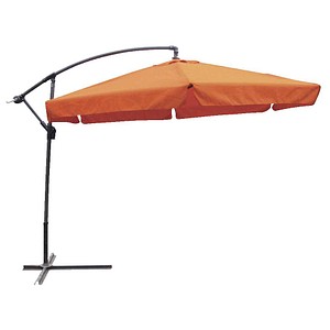 Garden Pleasure Sonnenschirm sechseckig, terrakotta neigbar Ø 300,0 cm, 1 St.