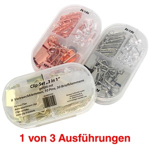4009793842596 - Clip-Set farbsortiert 1 Pack