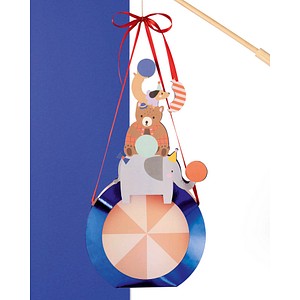 4001868147292 - Bastelset Circus mehrfarbig