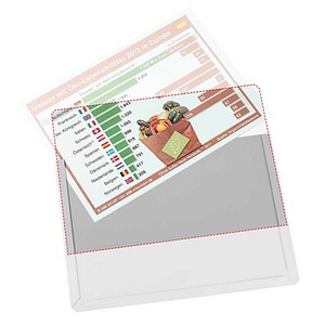 4052301078949 - Sichttaschen Magnetisch DIN A6 transparent glatt 10 St