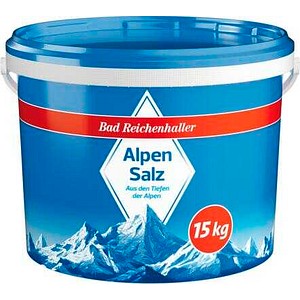 Bad Reichenhaller Alpensalz Salz, 15,0 kg