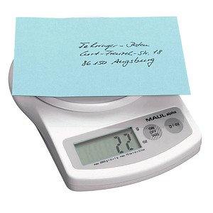 MAUL Briefwaage MAULalpha weiß 2,0 kg MAUL Briefwaage MAULalpha weiß 2,0 kg
