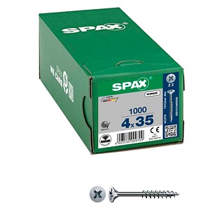 4003530009709 - Universalschrauben Z2 Senkkopf WIROX 0291010400355 4 mm x 35 mm 4003530009709 1000 Stück 4003530009709 - Universalschrauben Z2 Senkkopf WIROX 0291010400355 4 mm x 35 mm 4003530009709 1000 Stück