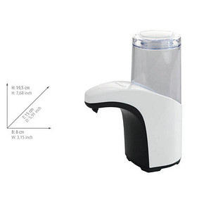 4008838240434 - Sensor Seifenspender Butler automatischer Flüssigseifen-Spender Infrarot-Seifenspender Fassungsvermögen 03 l Acrylnitril-Butadien-Styrol - Wenko 4008838240434 - Sensor Seifenspender Butler automatischer Flüssigseifen-Spender Infrarot-Seifenspender Fassungsvermögen 03 l Acrylnitril-Butadien-Styrol - Wenko