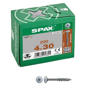 4003530257841 - Möbelverbindungsschrauben T20 Flachrückwandkopf 0681030400303 4 mm x 30 mm 4003530257841 200 Stück 4003530257841 - Möbelverbindungsschrauben T20 Flachrückwandkopf 0681030400303 4 mm x 30 mm 4003530257841 200 Stück