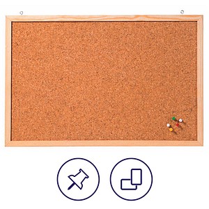 4016946202701 - Pinnwand Memoboard CC-KT8012E 120x80cm Kork Holz 4016946202701 Franken 4016946202701 - Pinnwand Memoboard CC-KT8012E 120x80cm Kork Holz 4016946202701 Franken