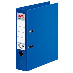 herlitz maX.file protect plus Ordner blau Kunststoff 8,0 cm DIN A4