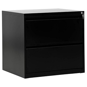 4260090172360 - Hängeregistraturschrank schwarz schwarz 2 Schubladen 4260090172360 Gürkan