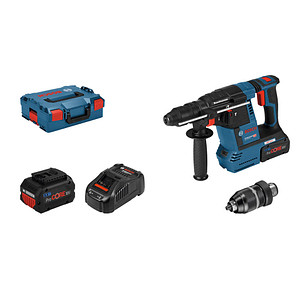 3165140956468 - AKTION BOSCH Professional GBH 18V-26 F Akku-Bohrhammer-Set 180 V mit 2 Akkus + GRATIS Bosch-Prämie mit Prämie nach Registrierung 3165140956468 - AKTION BOSCH Professional GBH 18V-26 F Akku-Bohrhammer-Set 180 V mit 2 Akkus + GRATIS Bosch-Prämie mit Prämie nach Registrierung