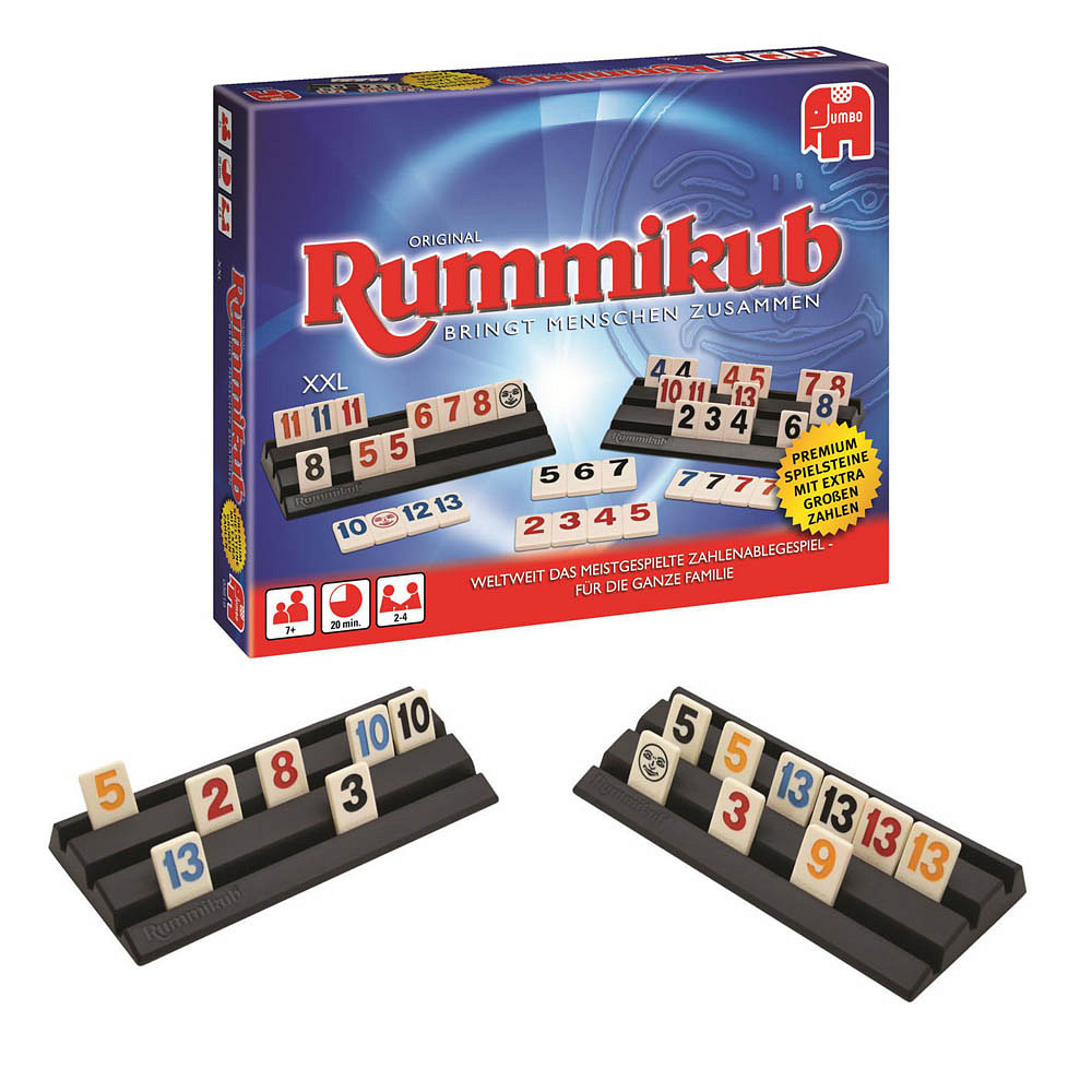 Jumbo Rummikub XXL Geschicklichkeitsspiel office discount