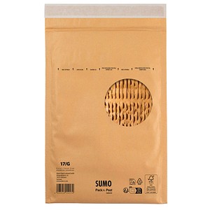 4003928013370 - 10 Polstertaschen SUMO® 1517 braun für DIN C4