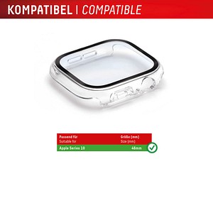 4028778125677 - Smartwatch Glass All-in-One Schutz-Set für Smartwatch