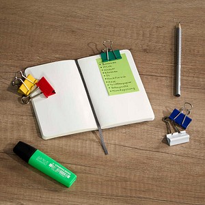 4040881856156 - 12 Foldbackklammern farbsortiert 32 cm 4040881856156 - 12 Foldbackklammern farbsortiert 32 cm