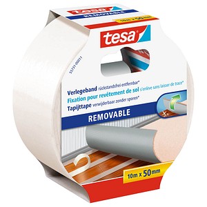 tesa 55731 doppelseitiges Klebeband 50,0 mm x 10,0 m, 1 Rolle