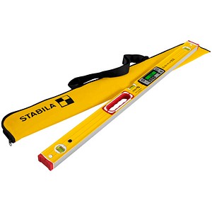 TECH 196 DL 19827 Digitale Wasserwaage mit Rutschstopper inkl Tasche 100 cm 05 mm m