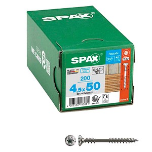 4003530183881 - Fassadenschrauben T20 Linsensenkkopf A2 25470004505022 45 mm x 50 mm 4003530183881 200 Stück 4003530183881 - Fassadenschrauben T20 Linsensenkkopf A2 25470004505022 45 mm x 50 mm 4003530183881 200 Stück