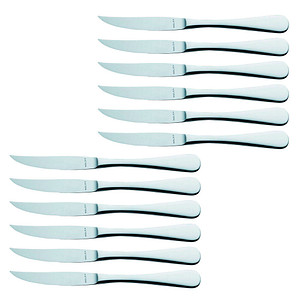 4250184423898 - 12 solex Steakmesser Julia silber 4250184423898 solex 12 Stück 4250184423898 - 12 solex Steakmesser Julia silber 4250184423898 solex 12 Stück