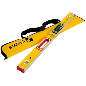 TECH 196 DL 19828 Digitale Wasserwaage mit Rutschstopper inkl Tasche 81 cm 05 mm m