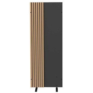Kerkmann Akustik-Trennwand Oxford 45001053, anthrazit 60,0 x 165,0 cm, 1 St.