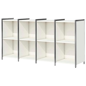 4044917429505 - Sidebaord Artline BxTxH 236x38x78cm als Fächerregal weiß