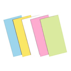 Moderationskarten farbsortiert 20,0 x 10,0 cm Moderationskarten farbsortiert 20,0 x 10,0 cm