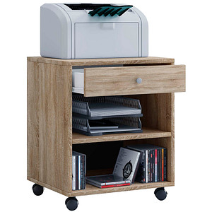 VCM my office Salda Rollcontainer sonoma-eiche 1 Auszug 45,0 x 38,0 x 54,0 cm