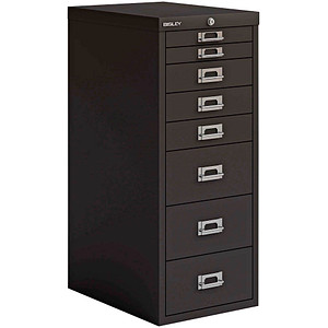 5020073859072 - BISLEY MultiDrawer™ Schubladenschrank schwarz 8 Schubladen 279 x 408 x 670 cm 5020073859072 - BISLEY MultiDrawer™ Schubladenschrank schwarz 8 Schubladen 279 x 408 x 670 cm