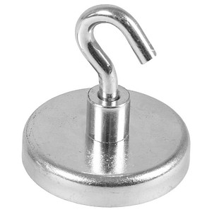 4052301086647 - Magnethaken silber Metall Ø 47 x 19 cm 5 St