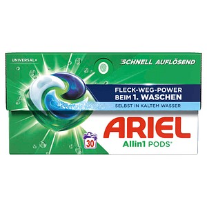 ARIEL UNIVERSAL+ Allin1 PODS Waschmittel Caps, 30 St.